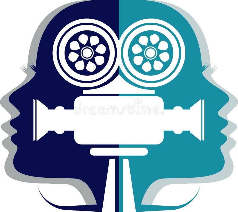 Cameraman icon stock illustration