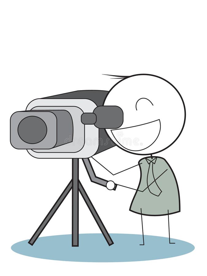 Free Animated Cameraman Clipart Gifs