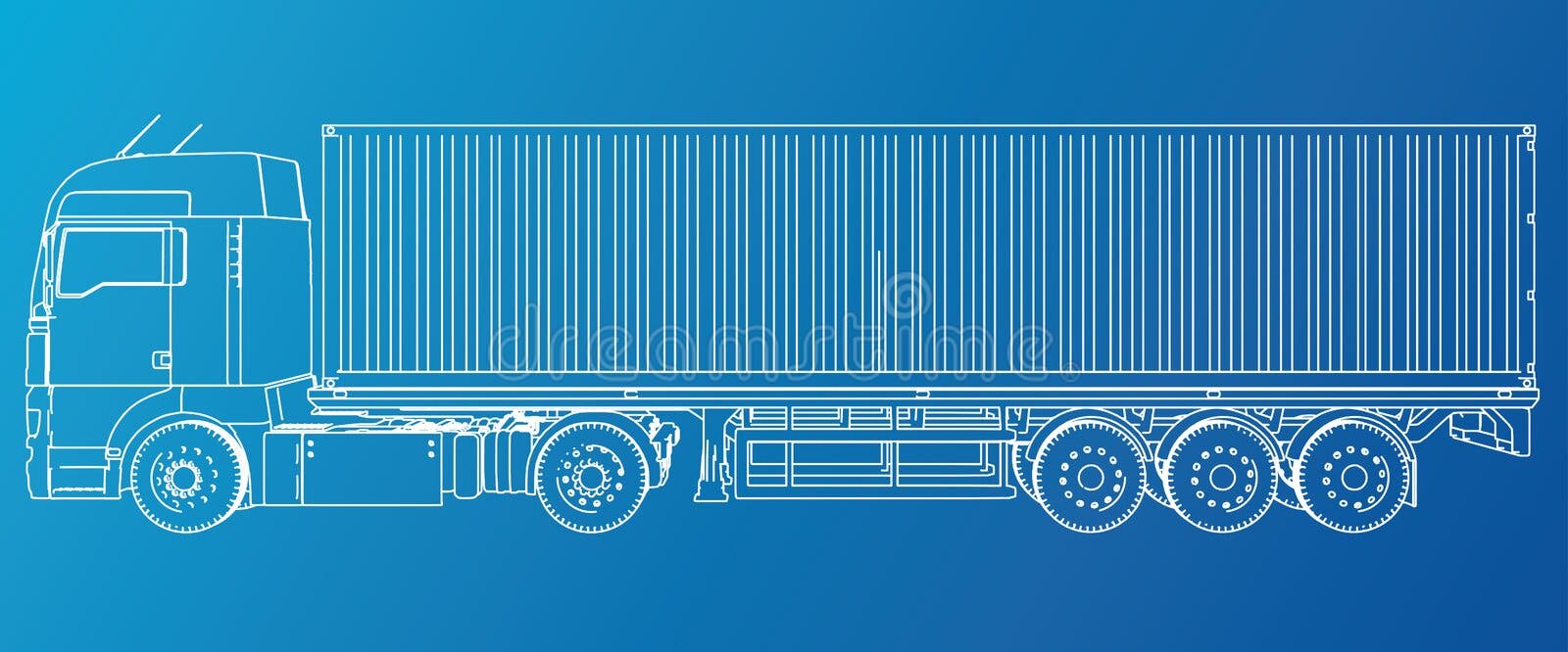Ilustração De Rastreamento De Um Reboque De Caminhão Rebaixado 3d Em Desenho  Abstrato Vetor PNG , Maquinaria, Diesel, Dirigir Imagem PNG e Vetor Para  Download Gratuito