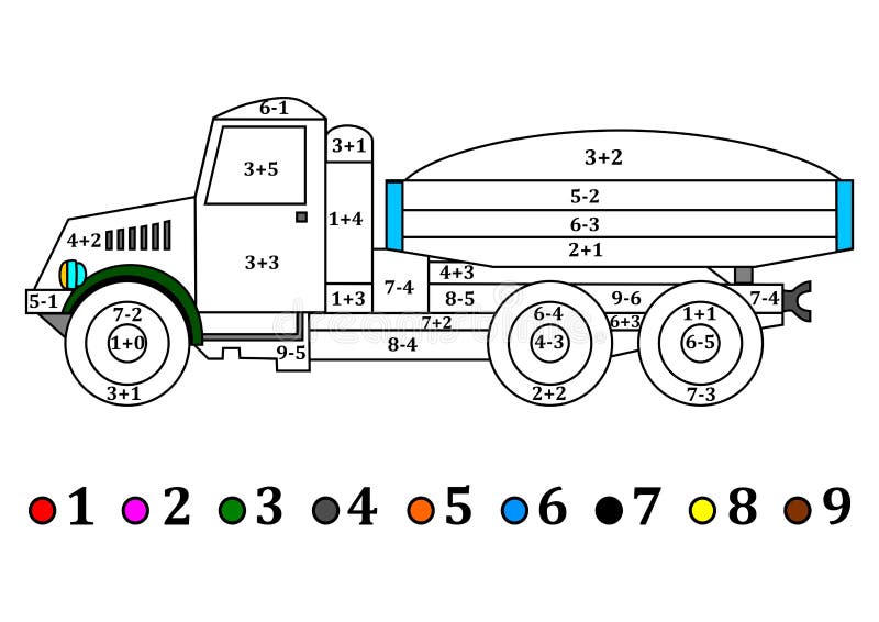 Mostra Como Aprender a Desenhar Trator De Brinquedo Passo a Passo.  Desenvolver Competências Infantis Para Desenhar E Colar. Planil Ilustração  do Vetor - Ilustração de gradualmente, jogo: 215716655