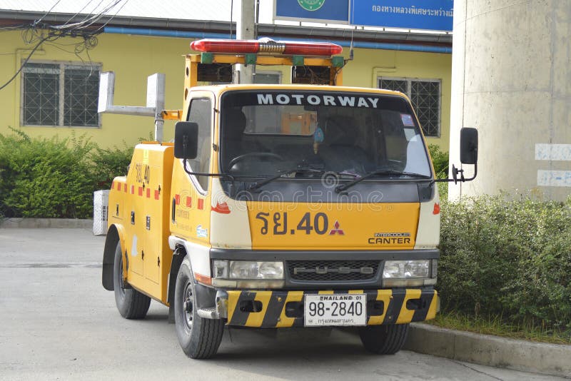 Caminhão de reboque foto de stock