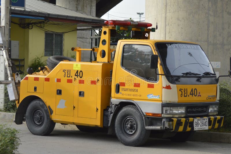 Caminhão de reboque fotografia de stock royalty free