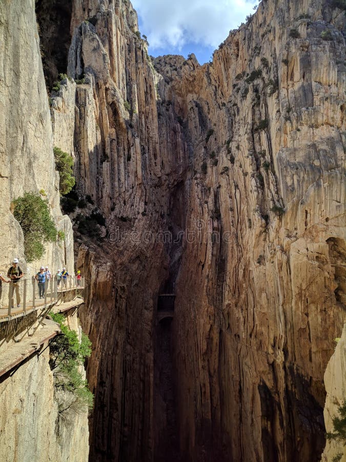 Caminito del Rey stock foto's Caminito del Rey stock foto's