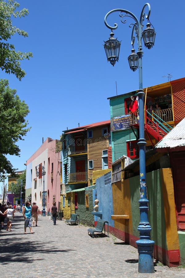 Caminito, touristic улица района Boca Ла стоковые изображения rf Caminito, touristic улица района Boca Ла стоковые изображения rf