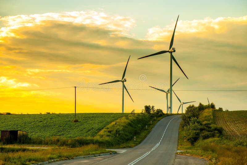 Camino y energía eólica