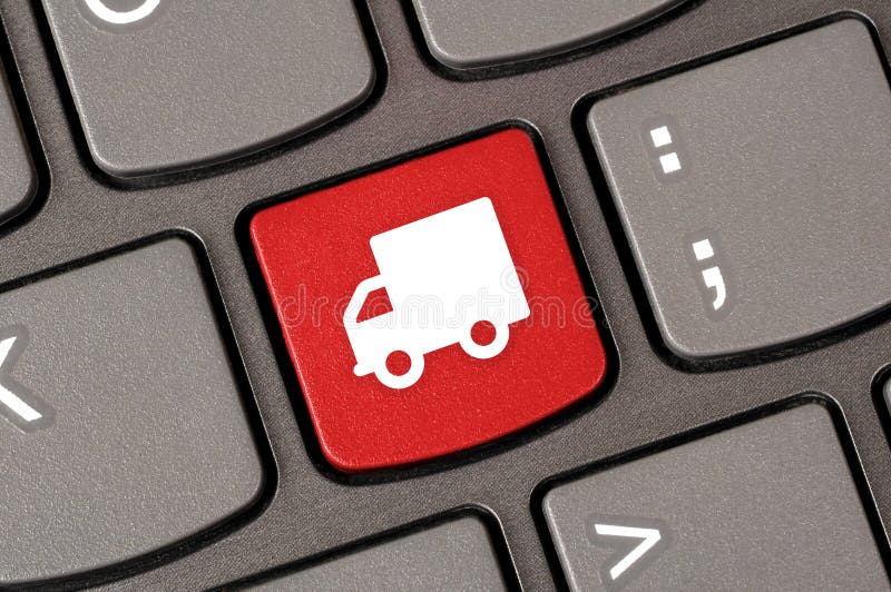 Camion de livraison gratuit illustration de vecteur Camion de livraison gratuit illustration de vecteur