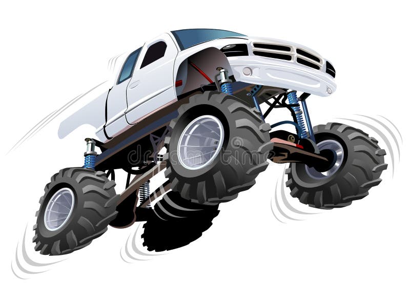Camion di mostro illustrazione di stock Camion di mostro illustrazione di stock
