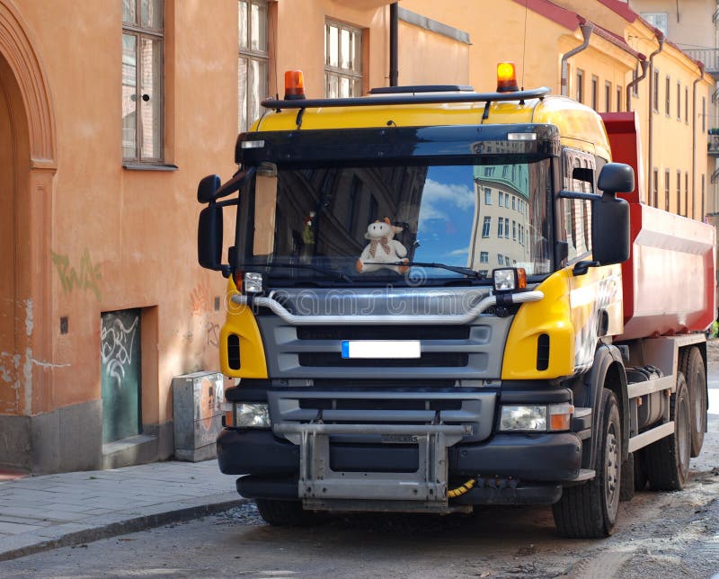 Camion fotografie stock