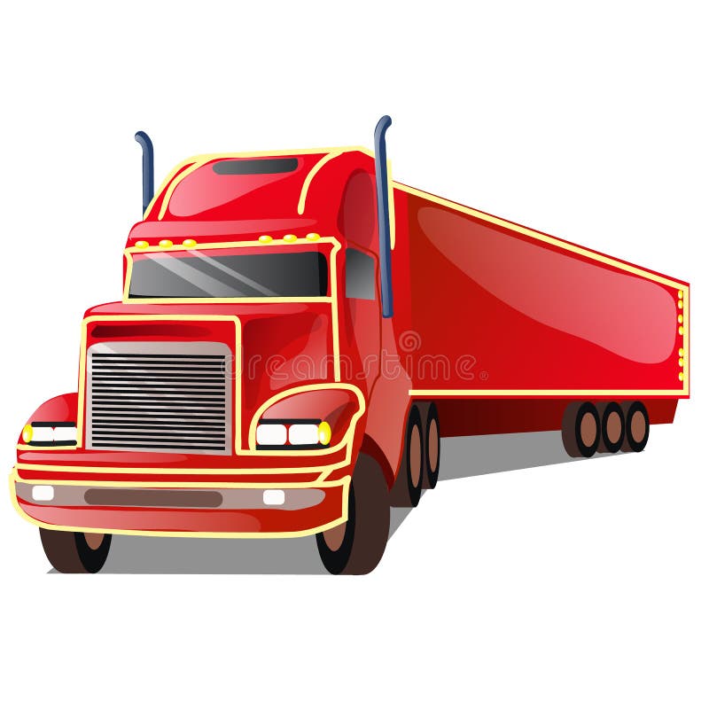 Camion rouge de bande dessinée d'isolement sur le fond blanc Illustration de plan rapproché de bande dessinée de vecteur illustration de vecteur Camion rouge de bande dessinée d'isolement sur le fond blanc Illustration de plan rapproché de bande dessinée de vecteur illustration de vecteur