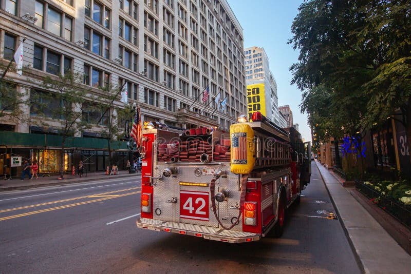 Camions de pompiers de Chicago
