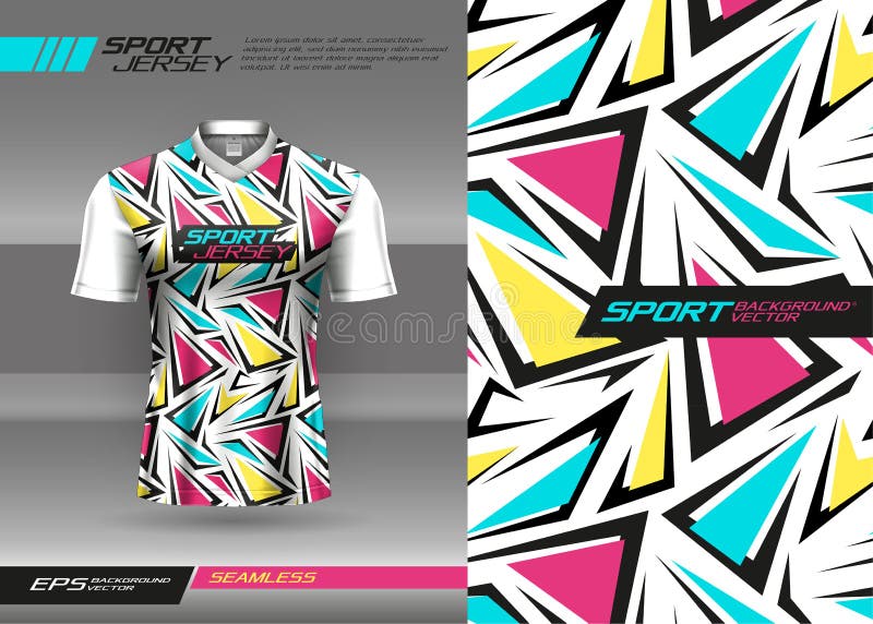 Design de esportes de camisa vetorial para motocross de jogos de futebol de  ciclismo de corrida