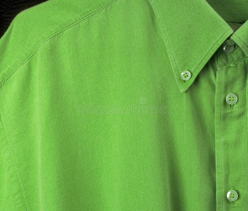 Camisa verde foto de stock royalty free Camisa verde foto de stock royalty free
