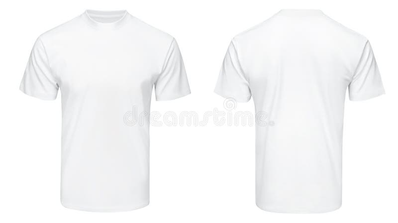 Camiseta blanca, ropa en aislado fotos de archivo libres de regalías Camiseta blanca, ropa en aislado fotos de archivo libres de regalías