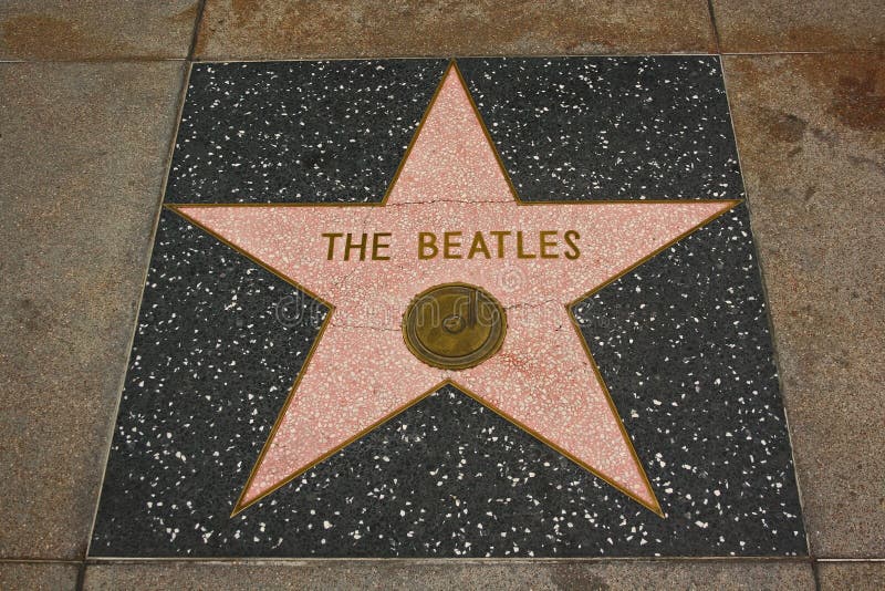 Camminata di Hollywood di fama - il Beatles