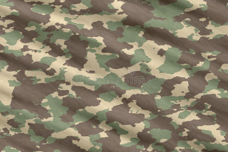 Camo camouflage material