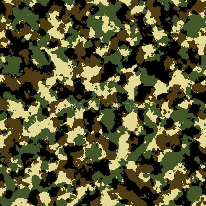 Camouflage army stock illustration