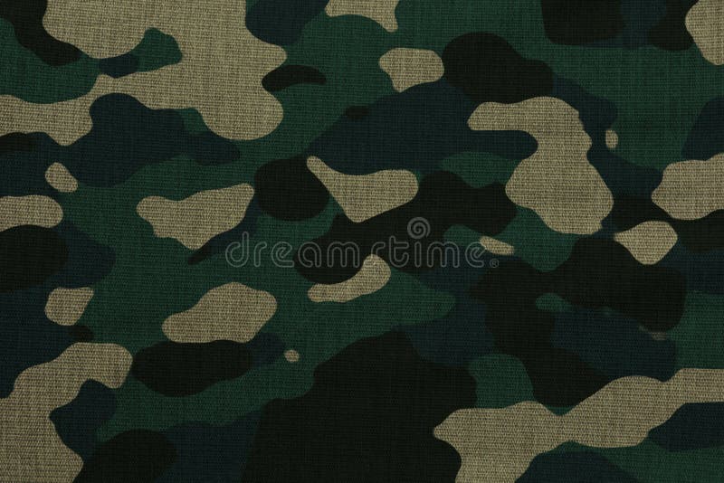 Woodland Army Camouflage Tarp Canvas Texture Stock Photo - Image of ...