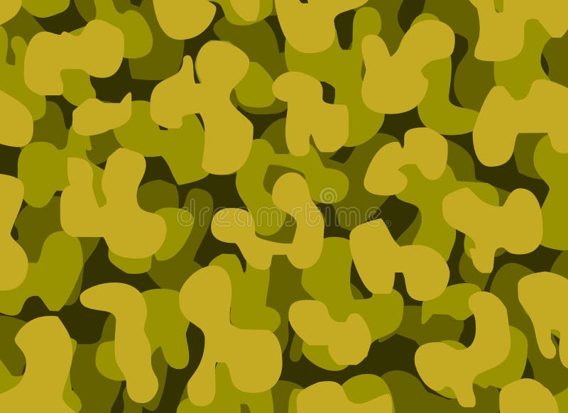 Desert Military Camouflage Texture Stock Illustration - Download Image Now  - Camouflage Clothing, Camouflage, Desert Area - iStock