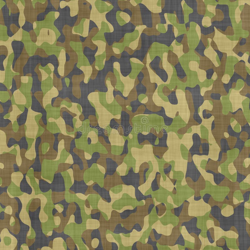Camouflage material fabric