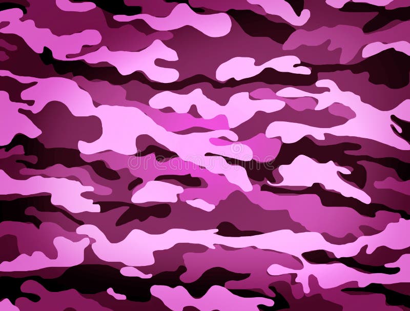 Camouflage pink pattern vector illustration Camouflage pink pattern vector illustration