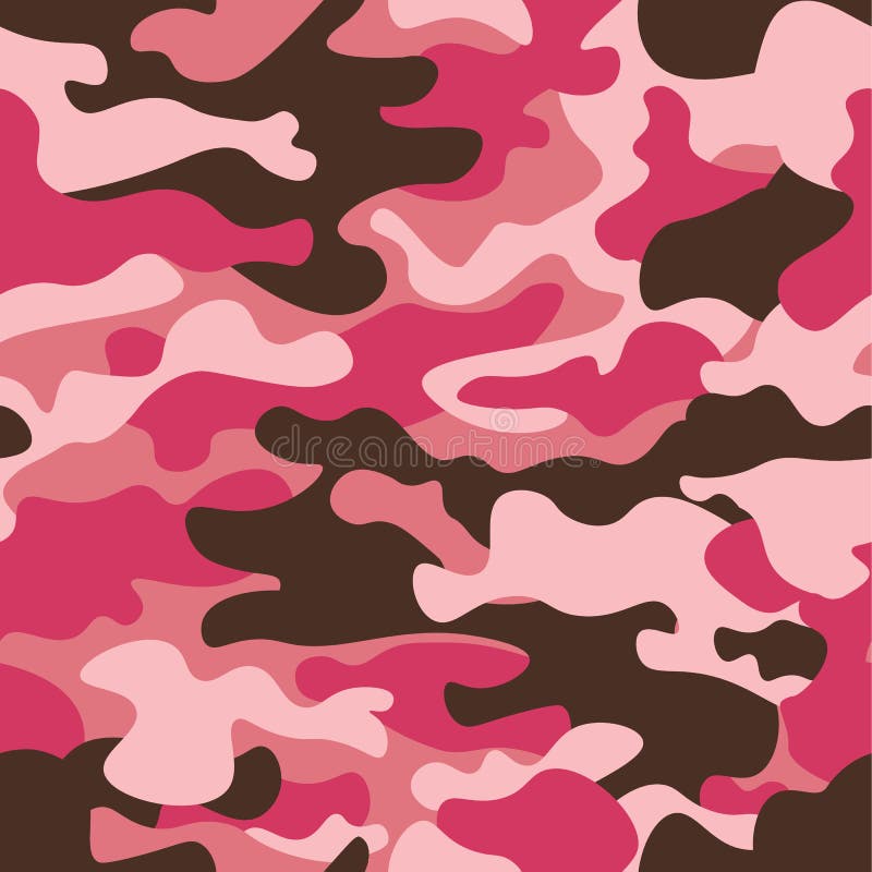 Camouflage Seamless Pattern Background. Horizontal Seamless Banner ...