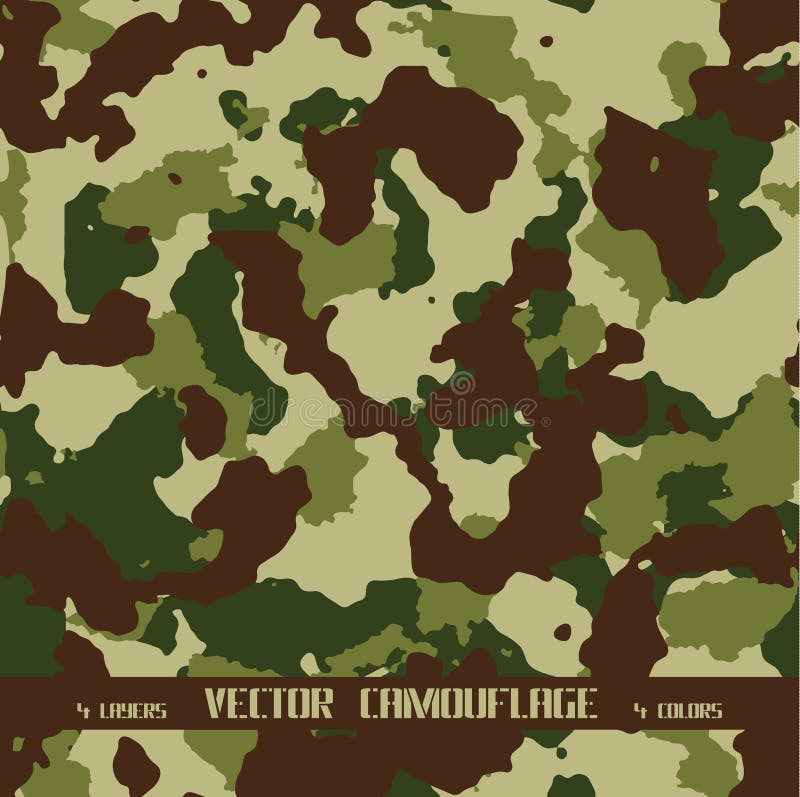 Camouflage stock illustration