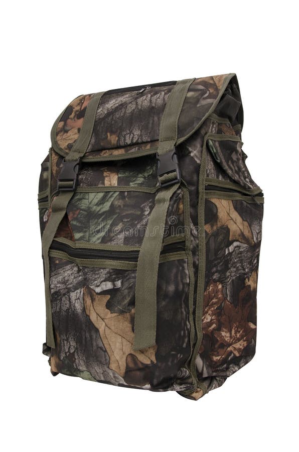 https://thumbs.dreamstime.com/b/camouflaged-hunter-bag-white-ground-hunter-backpack-camouflaged-hunter-bag-99320630.jpg