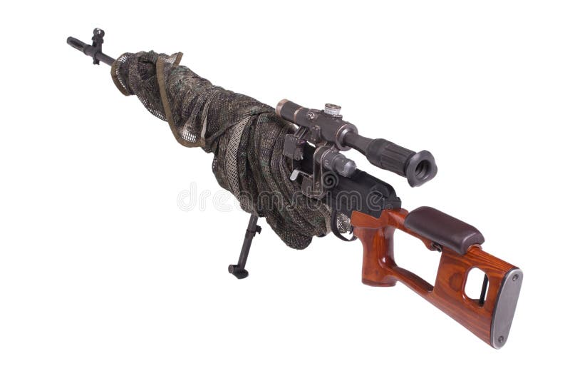 Camouflaged Sniper in the Forest Stock Photo - Image of people, scout:  148201428