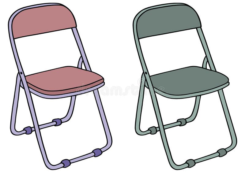 Camp chair stock vector. Illustration of garden, vector 33579922