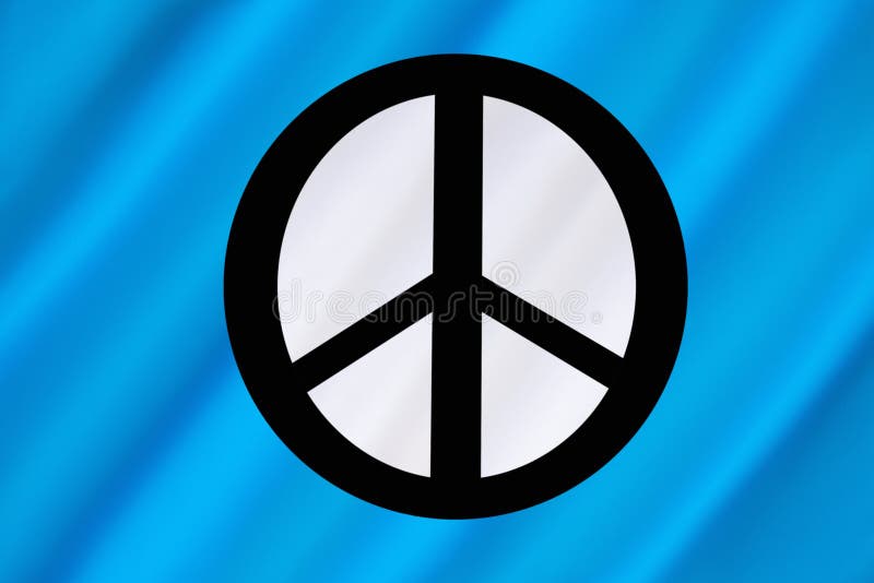 CND CAMPAIGN FOR NUCLEAR DISARMAMENT PEACE GROUP FLAG 5ft X 3ft 