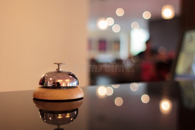 Campana dell'hotel fotografia stock libera da diritti Campana dell'hotel fotografia stock libera da diritti