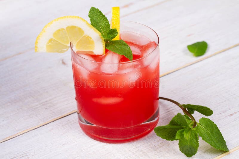 Campari and Vermouth Cocktail Stock Image Image of campari