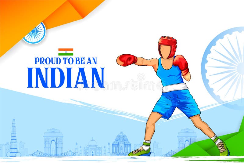 Vitória Do Jogador De Dardo Indiano No Campeonato Sobre O Fundo Tricolor  índia Ilustração do Vetor - Ilustração de desafio, treinamento: 226914342