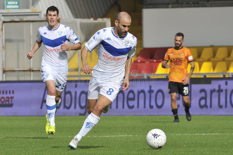 Campeonato Italiano Serie B Entre Benevento Vs Como Foto Editorial