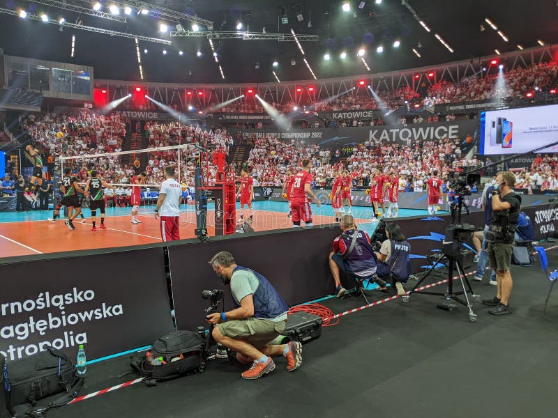 KATOWICE, POLAND - Poland Vs Mexico At Volleyball World