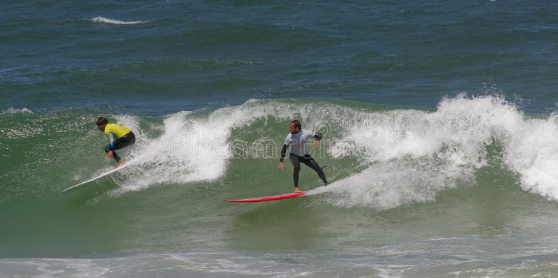 Campeonato português de Longboard, Diogo Goncalves fotografia de stock Campeonato português de Longboard, Diogo Goncalves fotografia de stock