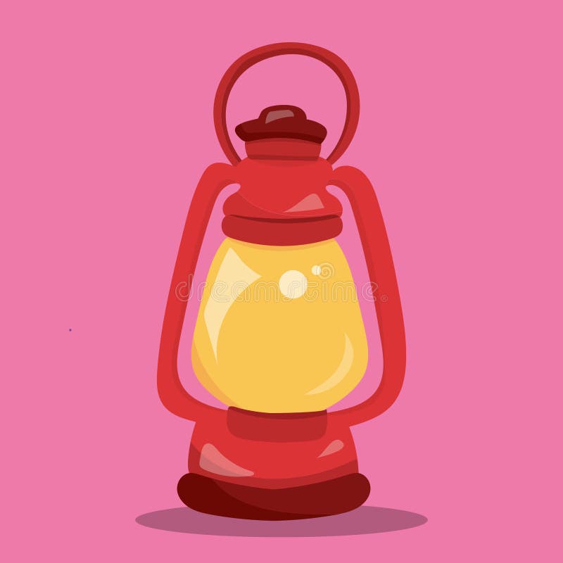 Campers lamp 23 stock vector. Illustration of lamp, campers 198984093