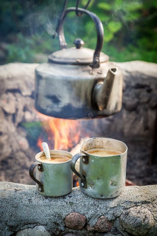 4+ Thousand Campfire Coffee Pot Royalty-Free Images, Stock Photos &  Pictures