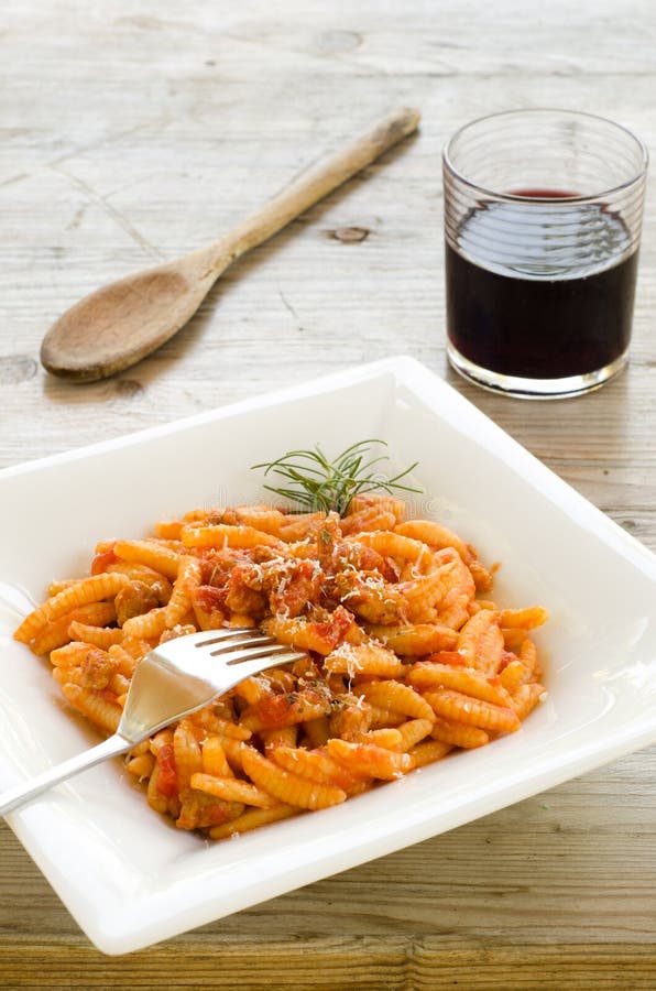 Campidanese Malloreddus Alla Arkivfoto Bild av maträtt, kokkonst