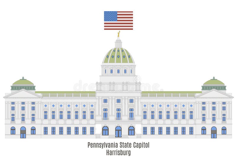 Campidoglio dello stato della Pensilvania a Harrisburg