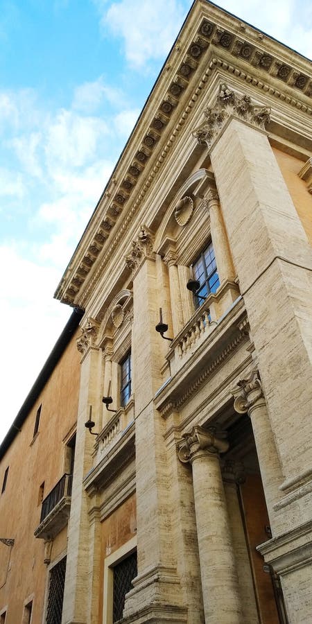 Campidoglio in Piazza di Campidoglio, Roma, Italia fotografia stock Campidoglio in Piazza di Campidoglio, Roma, Italia fotografia stock