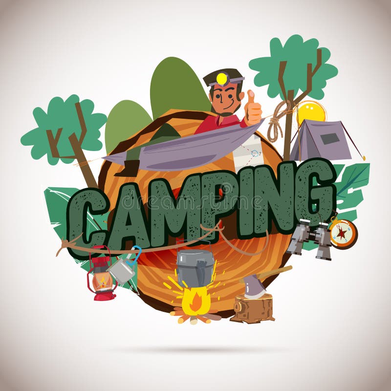 Camping Gear Logo Stock Illustrations – 1,390 Camping Gear Logo