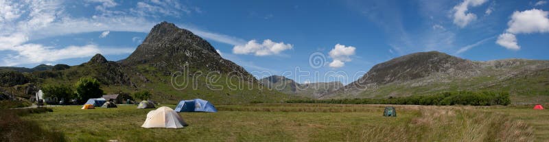 Camping in Snowdonia means keeping the tent ziooed up to keep the sheep out. Camping in Snowdonia means keeping the tent ziooed up to keep the sheep out