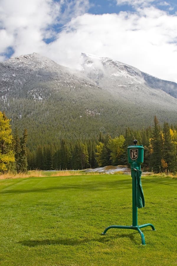 Campo de Golfe imagens de stock