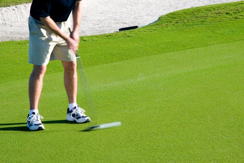 Campo de Golfe imagens de stock