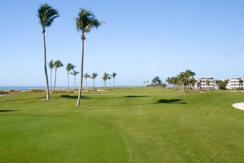 Campo de Golfe fotografia de stock royalty free