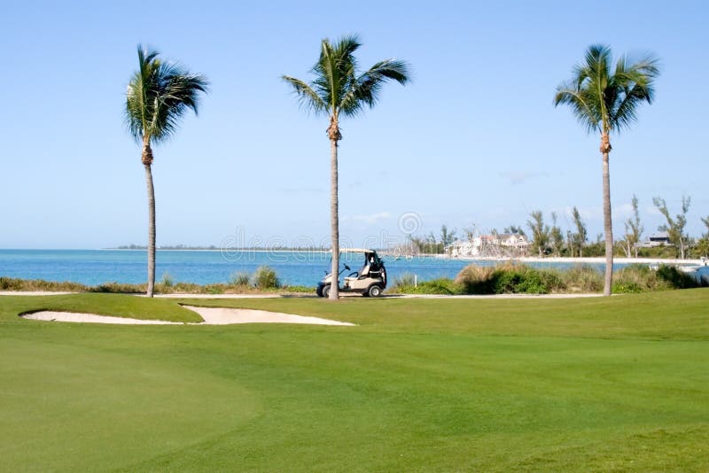 Campo de Golfe fotografia de stock royalty free