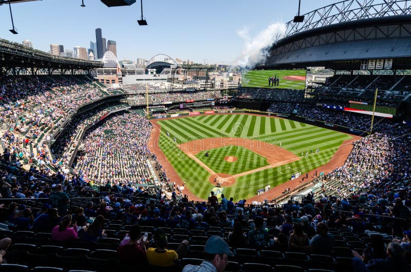 Campo de Safeco foto de stock royalty free Campo de Safeco foto de stock royalty free