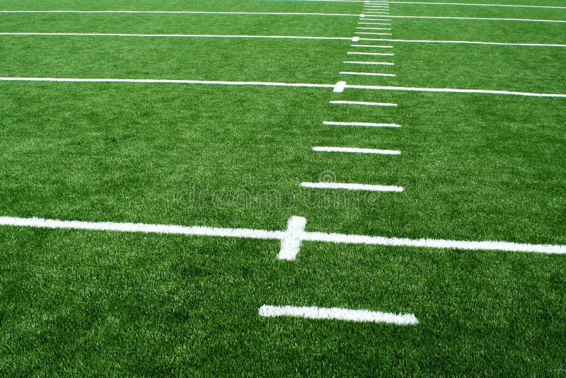 Campo di football americano del tappeto erboso di Astro
