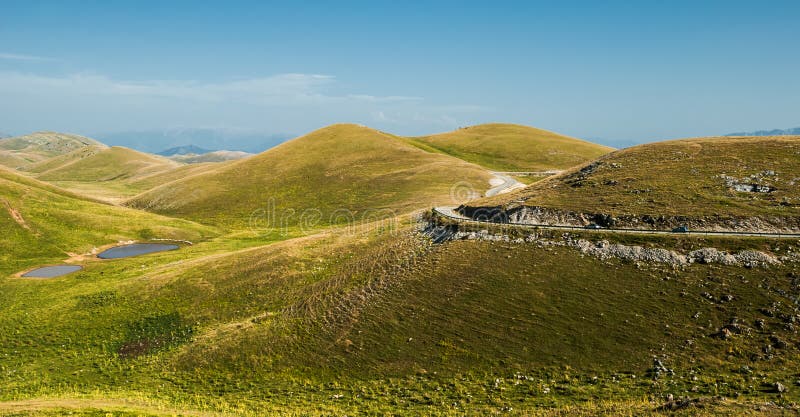 Campo Imperatore zdjęcie stock Campo Imperatore zdjęcie stock